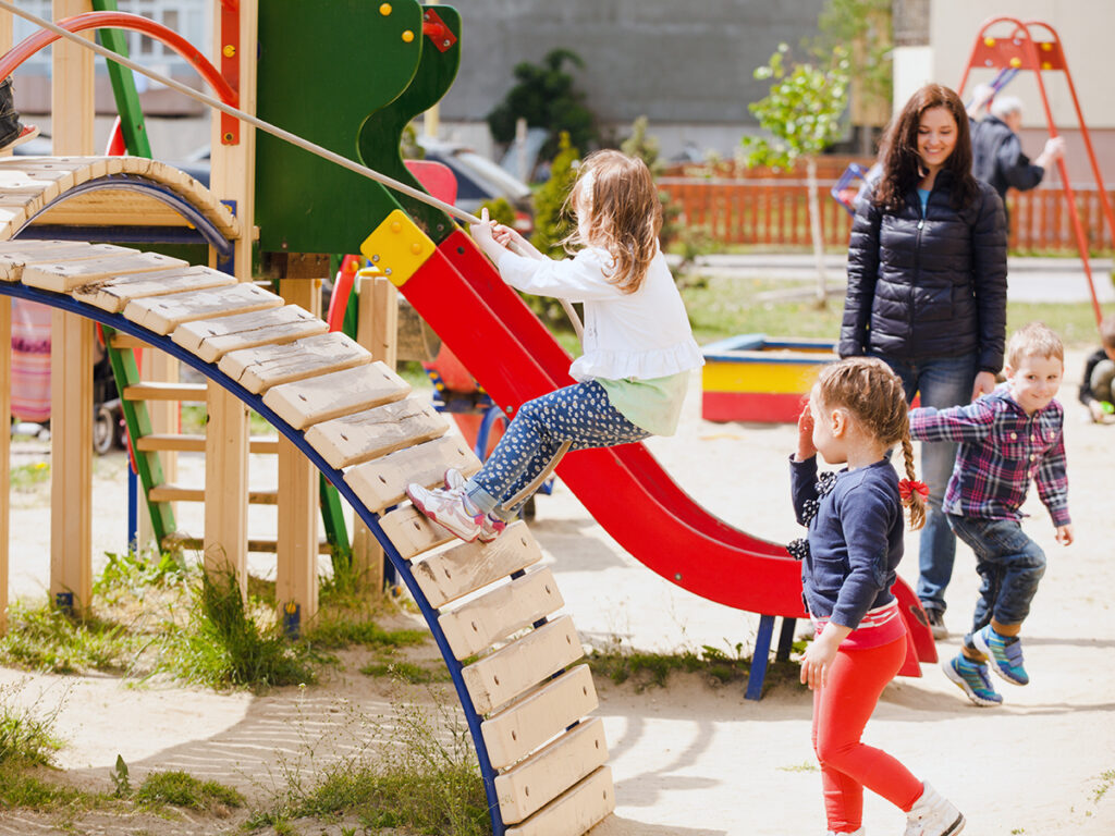 Incredible Playgrounds With Gardens For Daily Outdoor Play & Exploration